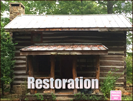 Historic Log Cabin Restoration  Lost Creek, Kentucky